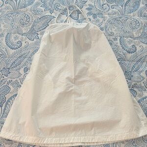 a new day White Poplin Mini Dress Size XS NWOT
